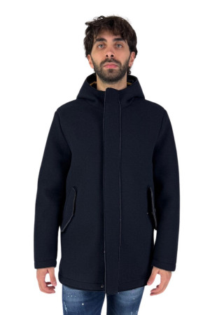 Huyiku cappotto in panno con cappuccio Philip hm54 [74b5f878]