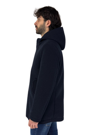 Huyiku cappotto in panno con cappuccio Philip hm54 [74b5f878]