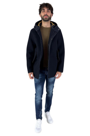 Huyiku cappotto in panno con cappuccio Philip hm54 [1fde3d6f]