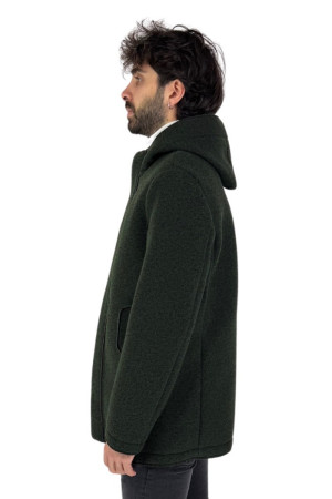 Huyiku cappotto in panno con cappuccio Philip hm54 [57eb6996]