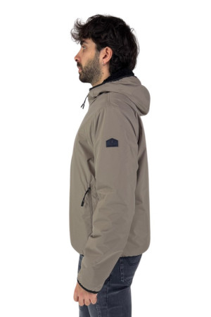 Lumberjack giubbotto tecnico reversibile con cappuccio Winter Gear cmj4325-001 [7d2fb026]