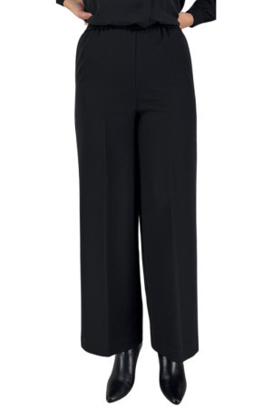 Markup pantalone palazzo in flanella mw765128 [d03e6ec1]