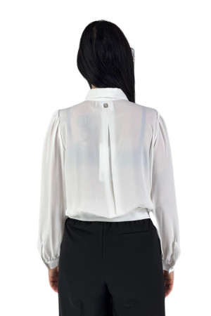 Markup camicia cropped in georgette mw763016 [c35b1901]