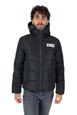 Drop Season 2 piumino con colletto cappuccio fw24201 [7853b2d1]