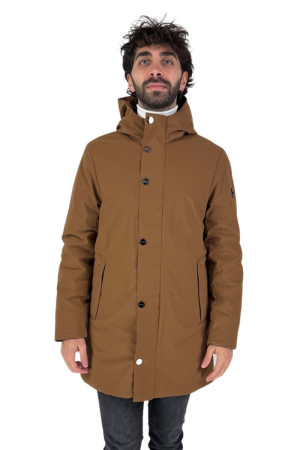 Markup parka lungo in softshell triplo strato con cappuccio mk794035 [1dce4f27]