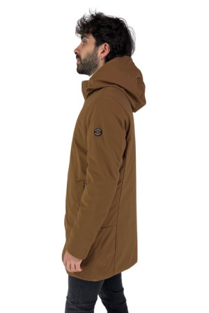 Markup parka lungo in softshell triplo strato con cappuccio mk794035 [c4e80c2a]