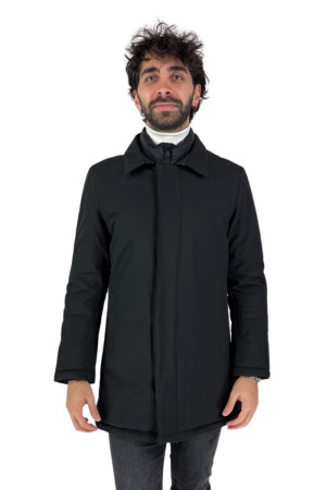 Mimetic Lab cappotto softshell con pettorina staccabile 242t02010 [d2de05db]