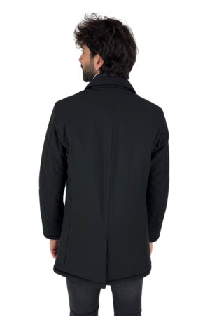 Mimetic Lab cappotto softshell con pettorina staccabile 242t02010 [b9b5c0cc]