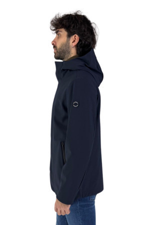 Markup parka corto in softshell con cappuccio mk794019 [f1163283]