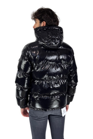 Markup piumino bomber laquè con cappuccio mk794031 [ea74f676]