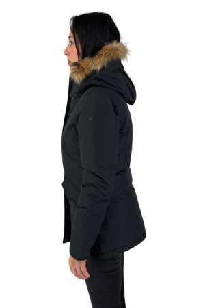 Lumberjack parka con bordo cappuccio in ecopelliccia Artic cwc2721-001 [a2bf1f20]