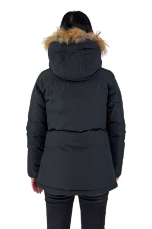 Lumberjack parka con bordo cappuccio in ecopelliccia Artic cwc2721-001 [15a2de24]