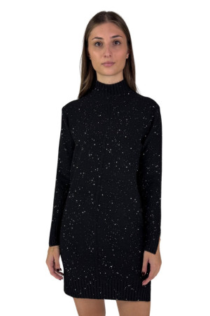 Markup abito maglia lupetto con paillettes mw760130 [f763dd20]