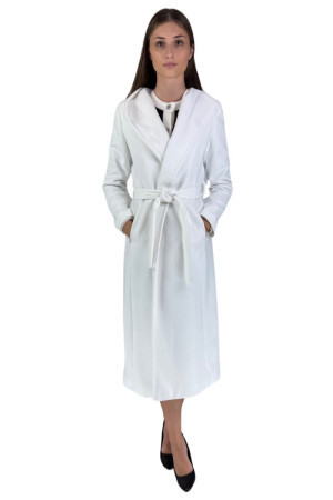 Maidoma cappotto lungo in misto viscosa con cappuccio ai25f01/2078 [fbee7723]