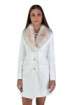 Maidoma cappotto midi in misto viscosa con ecopelliccia ai25f01/2075 [3f591bfc]