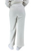 Markup pantaloni in felpa palazzo con strass applicati mw762011 [0277fecd]