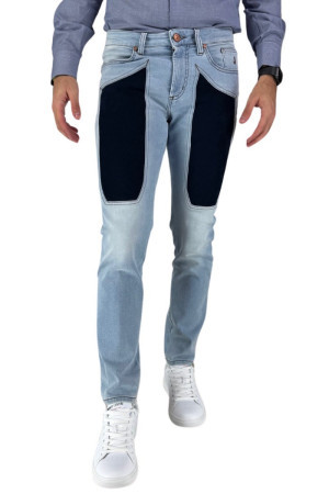 Jeckerson jeans con toppe in alcantara James ai24juppa100james002 d039a [097adc1f]