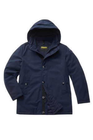 Blauer parka con cappuccio removibile Chester 24wbluk03035-005480 [7c68da15]