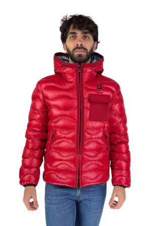 Blauer piumino con taschino Bryant 24wbluc02056-005958 [68c3c749]