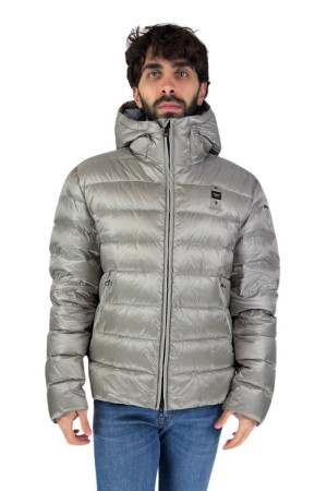 Blauer piumino con cappuccio Acton 24wbluc03023-006047 [229dc626]