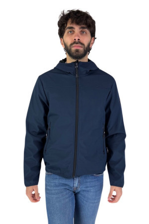 Lumberjack giubbotto tecnico softshell con cappuccio Gear cm95326-005 [c132bf25]