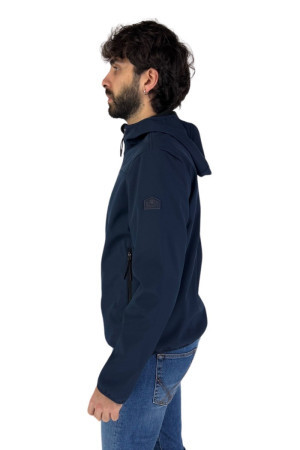 Lumberjack giubbotto tecnico softshell con cappuccio Gear cm95326-005 [c132bf25]