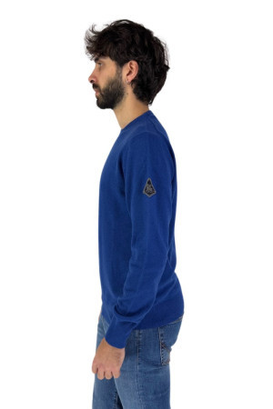 Roy Roger's maglia girocollo in lana e cashmere Fin.12 rru502cc53xxxx [65393f26]