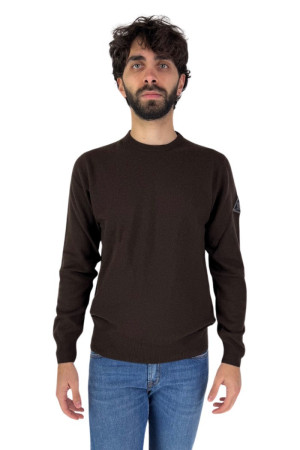 Roy Roger's maglia girocollo in lana e cashmere Fin.12 rru502cc53xxxx [5644e2b6]