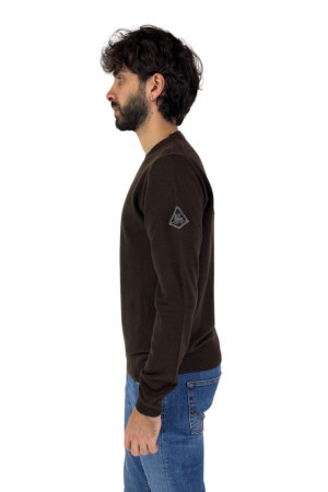 Roy Roger's maglia girocollo in lana e cashmere Fin.12 rru502cc53xxxx [5644e2b6]