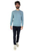 Lyle & Scott maglia girocollo in cotone e merinos con logo kn2100v [f48f2f98]