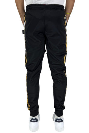 Icon pantaloni sportivi in triacetato con bande laterali iu9046p [4199a523]