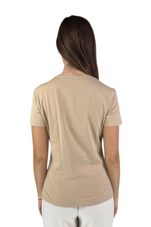 Fracomina t-shirt regular in jersey di cotone stretch fp24wt3002j401n5 [ed9d162a]