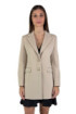 Fly Girl cappotto monopetto in misto viscosa 6545/02 [83bd38a3]