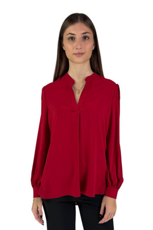 Fly Girl blusa scollo a V in morbido tessuto 2651/05 [63539787]