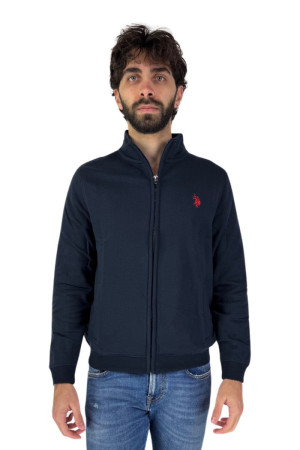 US Polo ASSN felpa full zip in misto cotone Erik us40187011 [25fc41c6]