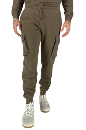 US Polo ASSN pantaloni in felpa cargo con logo ricamato Laz us40115009 [e6a7f13e]