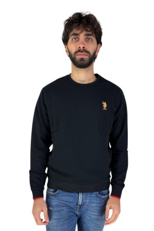 US Polo ASSN felpa girocollo con logo ricamato Vern us40187016 [64bdb46f]