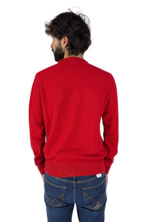 Roy Roger's maglia girocollo in lana e cashmere Fin.12 rru502cc53xxxx [d0bb0aa7]