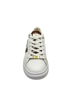 Solo Soprani sneaker in ecopelle con strass Carmen Animal scw424p90 [16a90c85]