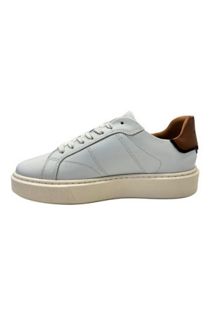 La Martina sneaker in pelle di vitello lfm242.001 [9597c6ac]