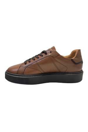 La Martina sneaker in pelle di vitello lfm242.001 [6b88dbb3]