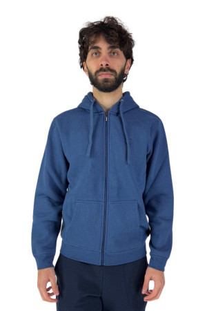 Gymnasium felpa full zip con cappuccio e logo ricamato gyuai24901 [04c5c00a]