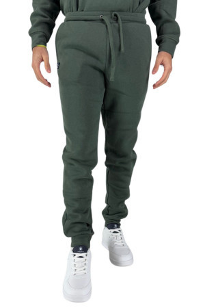 Gymnasium pantaloni in felpa con logo patch gommato gyuai24907 [26e0cbaf]