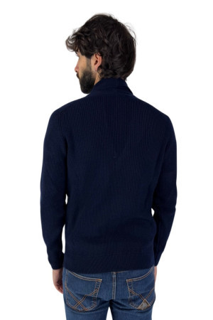 Nerovago cardigan collo lupetto a bottoni in morbido tessuto 742046 [c9097f51]