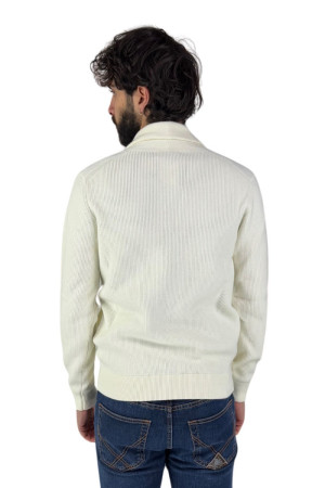 Nerovago cardigan collo lupetto a bottoni in morbido tessuto 742046 [10760e12]