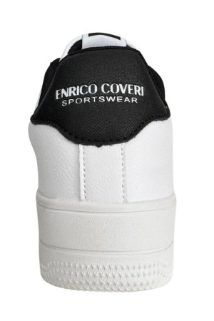 Enrico Coveri sneaker in ecopelle con logo ricamato Ghost ecs427320 [5b5bb8f8]