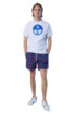 North Sails t-shirt in cotone organico con maxi logo 692972 [2bf60fff]