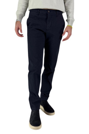 Squad2 pantalone chino in cotone microlavorato Romeo [7cf4e48c]