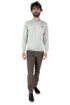 Squad2 pantalone chino in cotone microlavorato Romeo [3fc38f9e]