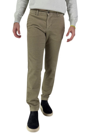 Squad2 pantalone chino in fustagno microlavorato Corrado [bd116db6]